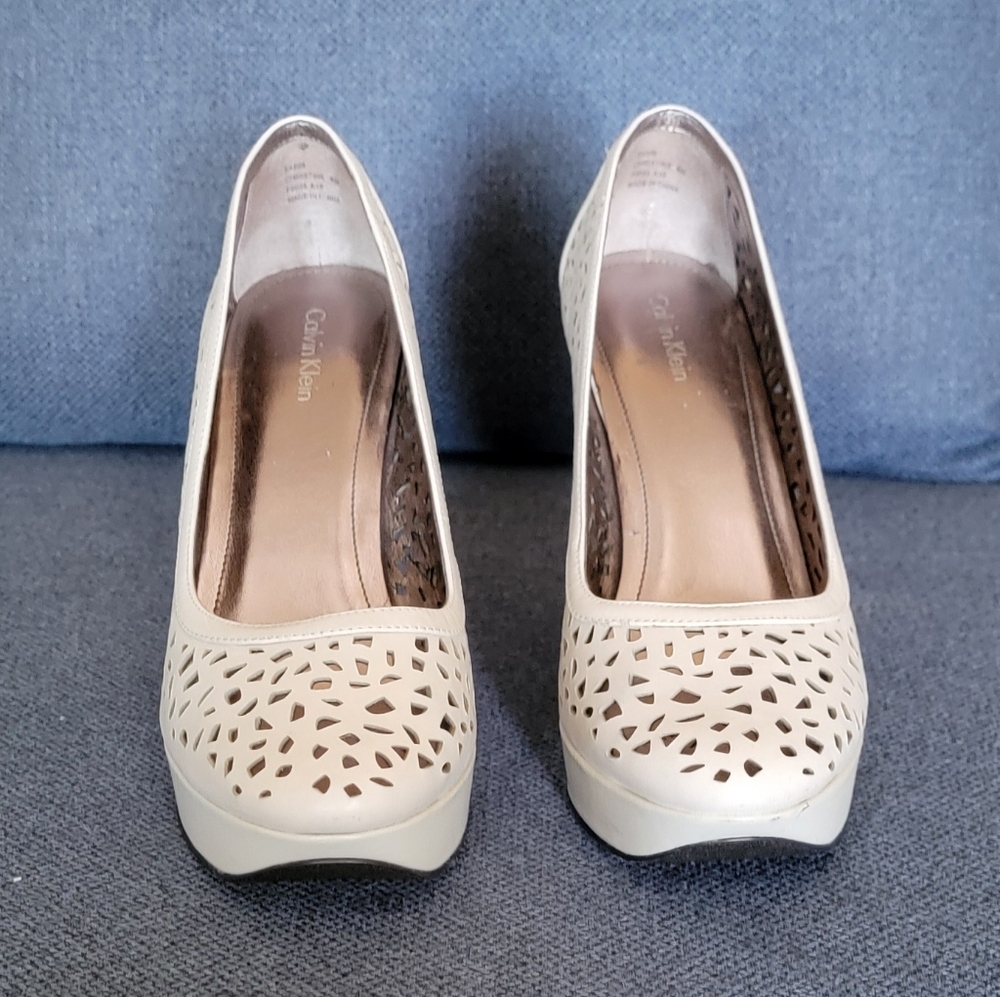 Calvin Klein Christine Calf Heels